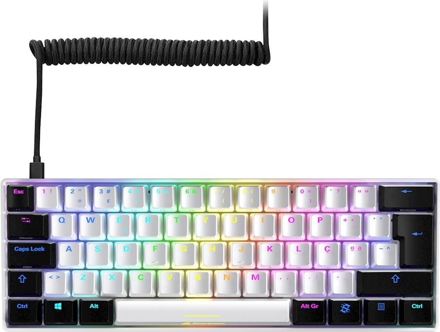 Купить Sharkoon SGK50 S4 PT-Layout, Kailh Red, weiß (4044951034666) в магазине wardena.ru