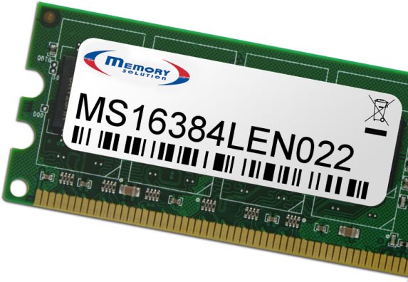 Купить Memory Solution MS16384LEN022 16GB Speichermodul (MS16384LEN022) в магазине wardena.ru