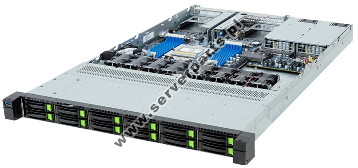 Купить Server Gigabyte R163-Z35-AAH1 • 1U SATA/M.2 • 1x1GbE в магазине wardena.ru