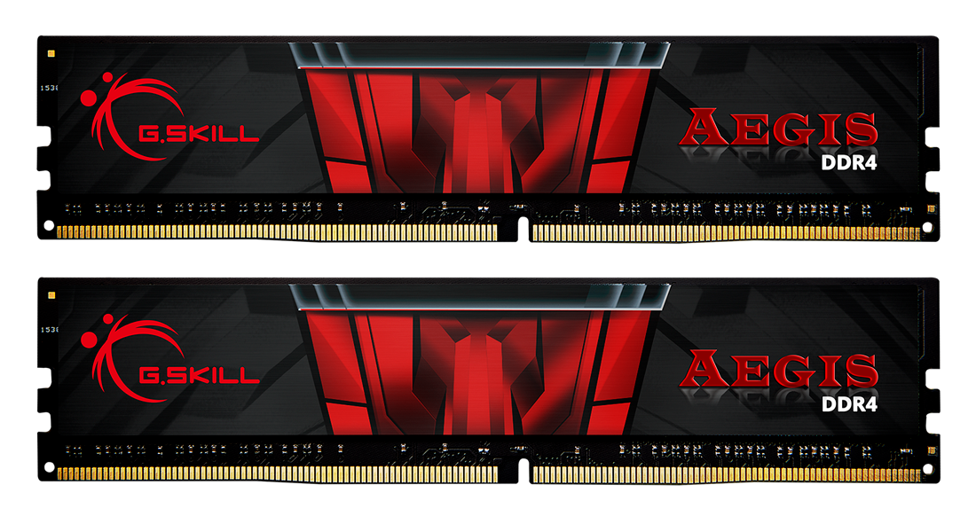 Купить G.Skill AEGIS - DDR4 - Kit - 32 GB: 2 x 16 GB - DIMM 288-PIN - 3200 MHz / PC4-25600 - CL16 - 1.35 V - ungepuffert - non-ECC (F4-3200C16D-32GIS) в магазине wardena.ru