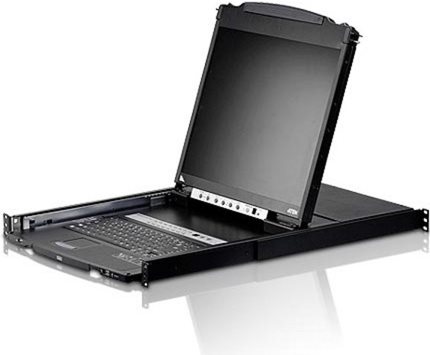 Купить ATEN CL5808N - KVM-Konsole mit KVM-Switch - 8 Anschlüsse - PS/2, USB - 48,3 cm (19") - Rack - einbaufähig - 1280 x 1024 - 1U (CL5808N-AT-XG- D) в магазине wardena.ru