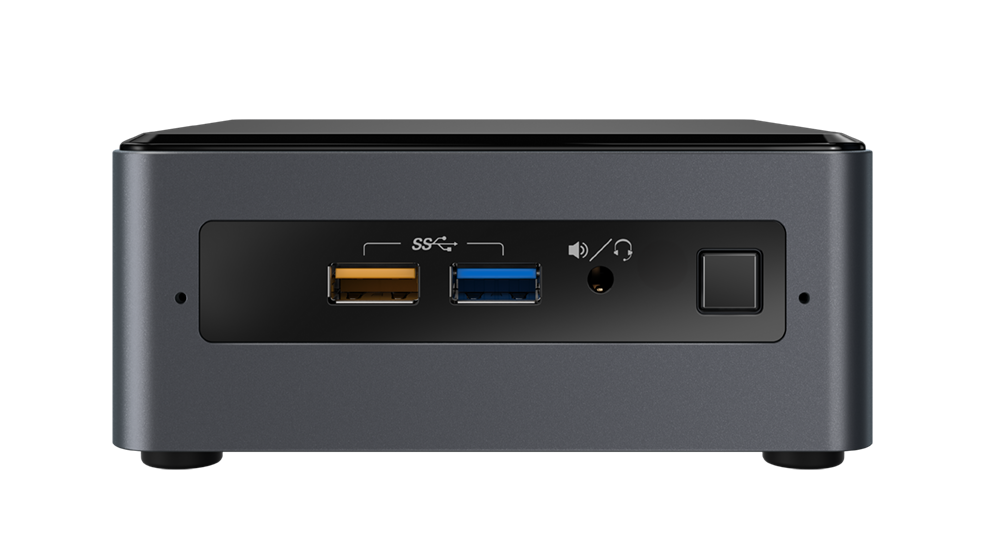 Купить Intel Next Unit of Computing Kit NUC7PJYHN - Barebone - Mini-PC - 1 x Pentium Silver J5005 / 1.5 GHz - RAM 0 GB - UHD Graphics 605 - GigE - WLAN: 802.11a/b/g/n/ac, Bluetooth 5.0 (BOXNUC7PJYHN2) в магазине wardena.ru