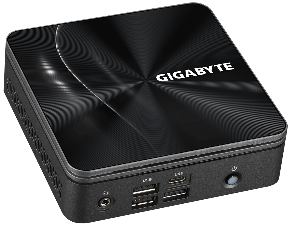 Купить Gigabyte GB-BRR5-4500 PC/Workstation Barebone UCFF Schwarz 4500U 2,3 GHz (GB-BRR5-4500) в магазине wardena.ru