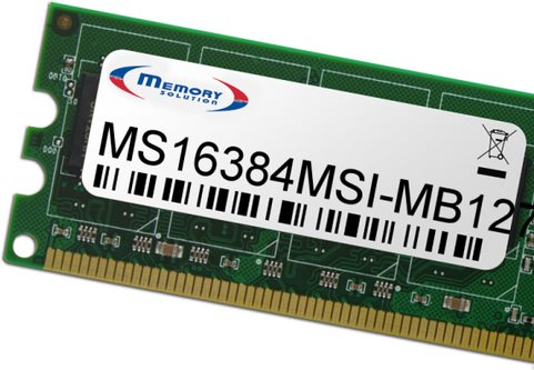 Купить Memory Solution MS16384MSI-MB127 16GB Speichermodul (MS16384MSI-MB127) в магазине wardena.ru