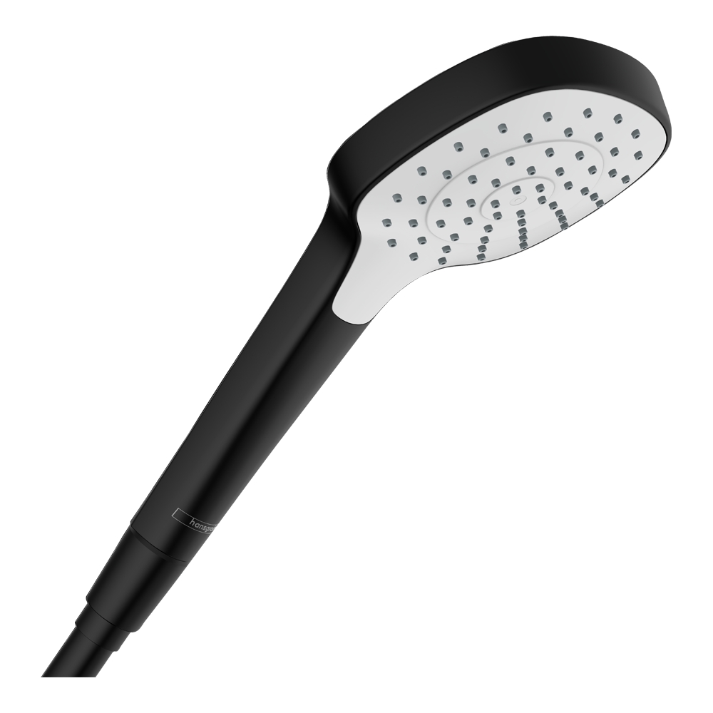 Купить Hansgrohe Croma E Ручной душ 1jet EcoSmart 9 л/мин черный матовый 26815670 в магазине wardena.ru