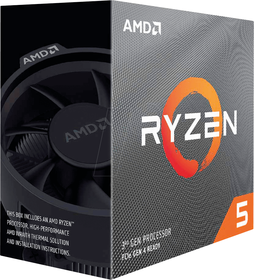 Купить AMD Ryzen 5 3600 - 3.6 GHz - 6 Kerne - 12 Threads - 32 MB Cache-Speicher - Socket AM4 - Box (100-100000031BOX) в магазине wardena.ru