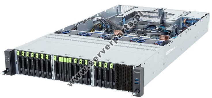 Купить Server Gigabyte R284-A91-AAL3 • 2U SATA/M.2 • 2x1GbE в магазине wardena.ru