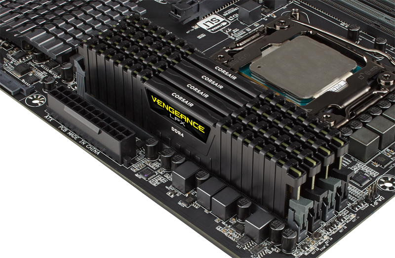 Купить Corsair Vengeance LPX - DDR4 - 16 GB - DIMM 288-PIN - 2400 MHz / PC4-19200 - CL16 - 1.2 V - ungepuffert - nicht-ECC - Schwarz (CMK16GX4M1A2400C16) в магазине wardena.ru