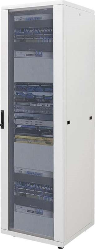 Купить Intellinet 48,30cm (19") Network Rack - Schrank - Grau, RAL 7035 - 42U - 48,3 cm (19") (713030) в магазине wardena.ru