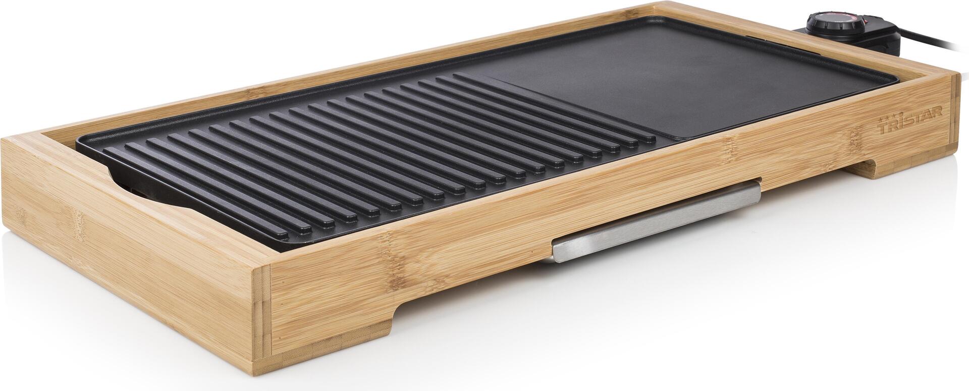 Купить Tristar BP-2641 Bambus Grill XL - 2200 W - Grill - Elektro - 510 x 254 mm - Tisch - Rost (BP-2641) в магазине wardena.ru