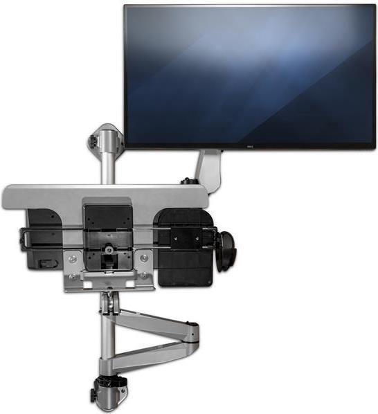 Купить StarTech.com WALLSTSI1 Computer-Workstation für die Wandmontage - Beweglicher Monitorarm - Tastaturarm - Sitz-Steh-Schreibtisch - Befestigungskit (Stange, Maushalterung, Handgelenkkissen, Federarm, Wandmontagehalterung, в магазине wardena.ru