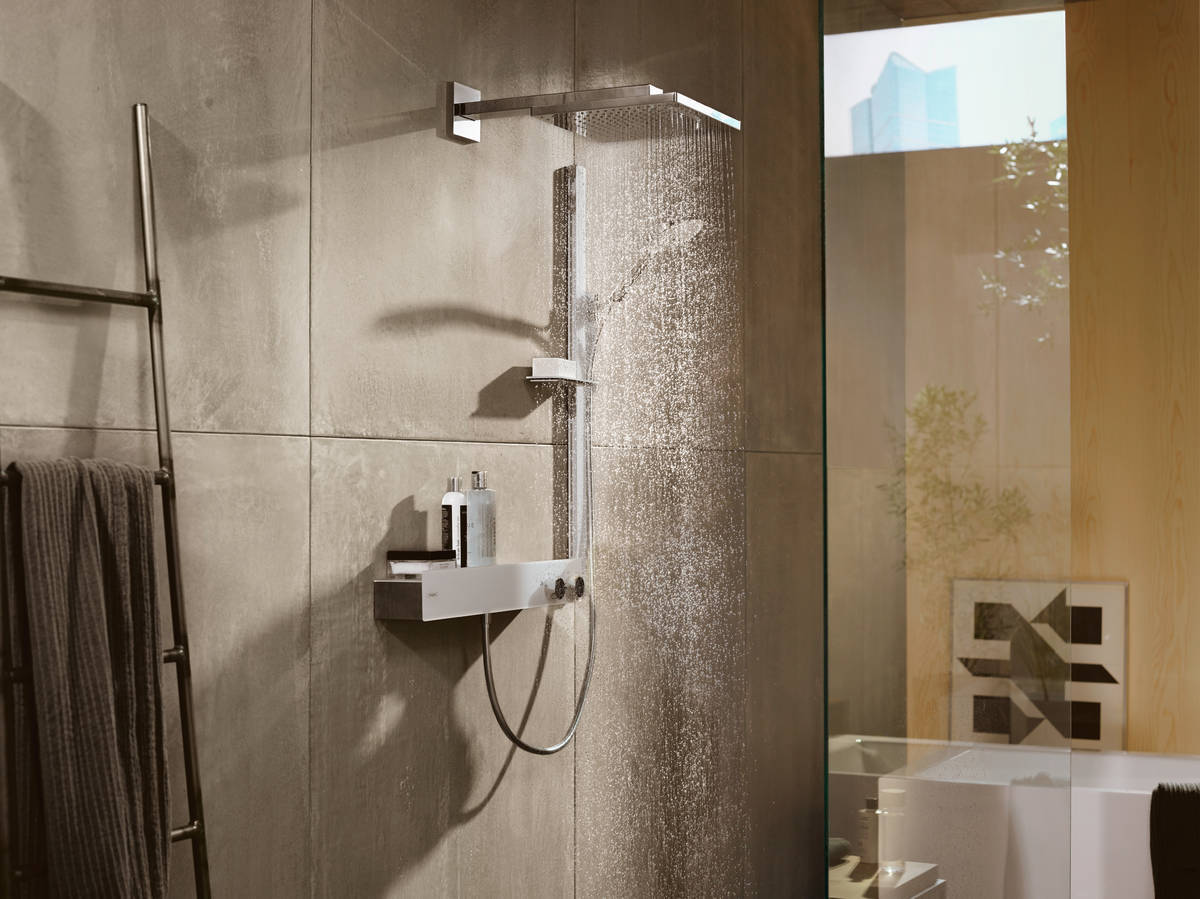 Купить Hansgrohe ShowerTablet 600 Термостат для 2 потребителей ВМ хром 13108000 в магазине wardena.ru