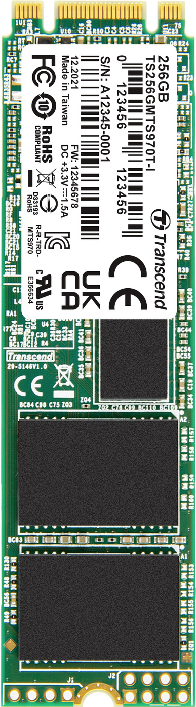 Купить Transcend 256 GB Interne M.2 SATA SSD 2280 TS256GMTS970TI-VS1 (TS256GMTS970TI-VS1) в магазине wardena.ru