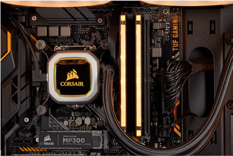 Купить CORSAIR Vengeance RGB PRO - TUF Gaming Edition - DDR4 - Kit - 16GB: 2 x 8GB - DIMM 288-PIN - 3200 MHz / PC4-25600 - CL16 - non-ECC - Schwarz (CMW16GX4M2E3200C16-TUF) в магазине wardena.ru