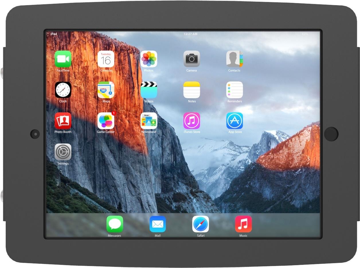 Купить Compulocks Space iPad Enclosure - Gehäuse für Apple iPad Pro - verriegelbar - Aluminium - Schwarz - Montageschnittstelle: 100 x 100 mm - Wandmontage möglich, oberflächenmontierbar - für Apple 10.5"  iPad Pro (275SENB) в магазине wardena.ru
