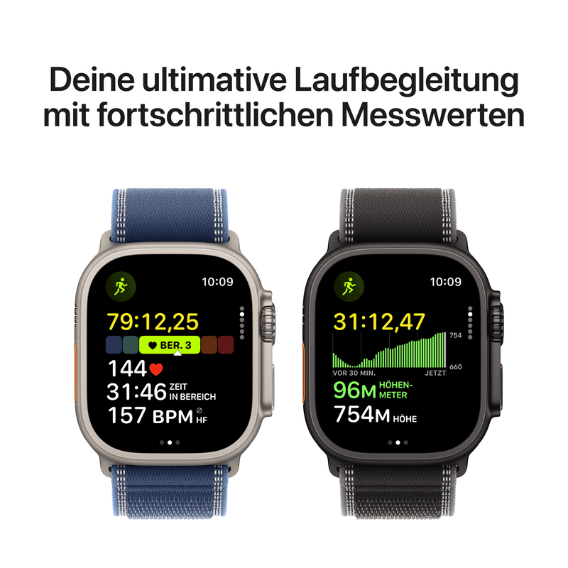 Купить Apple Watch Ultra 3 GPS + Cellular 49mm Black Titanium Case with Black Alpine Loop - Medium,Model A3281 EU-Version (MF0V4QI/A) в магазине wardena.ru