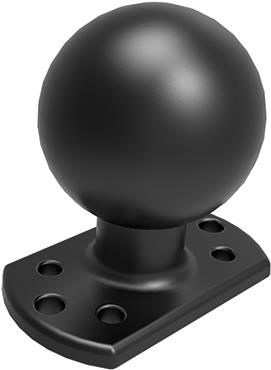 Купить RAM Mounts RAM-D-202U-CRO1 Montage-Kit Schwarz Aluminium (RAM-D-202U-CRO1) в магазине wardena.ru