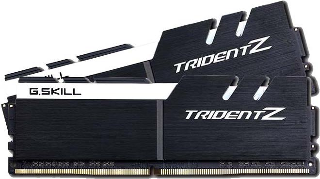Купить G.Skill TridentZ Series - DDR4 - 16 GB : 2 x 8 GB - DIMM 288-PIN - 3200 MHz / PC4-25600 - CL16 - 1.35 V - ungepuffert - nicht-ECC (F4-3200C16D-16GTZKW) в магазине wardena.ru