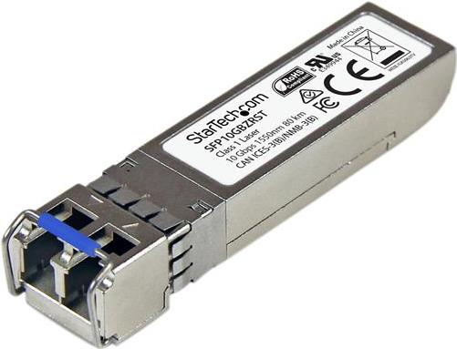Купить StarTech.com MSA konformes 10 Gigabit Glasfaser SFP+ Transceiver Modul - 10GBASE-ZR - SM LC - 80 km - SFP+-Transceiver-Modul - 10 GigE - 10GBase-ZR - LC Single-Modus - bis zu 80 km - 1550 nm (SFP10GBZRST) в магазине wardena.ru