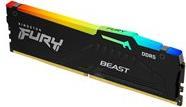 Купить Kingston FURY Beast RGB - DDR5 - Modul - 16 GB - DIMM 288-PIN - 5600 MHz / PC5-44800 - CL36 - 1.25 V - ungepuffert - on-die ECC - Schwarz (KF556C36BBEA-16) в магазине wardena.ru