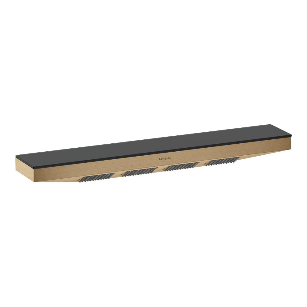 Купить Hansgrohe Rainfinity Боковой душ 500 1j с полкой бронза матовая 26243140 в магазине wardena.ru