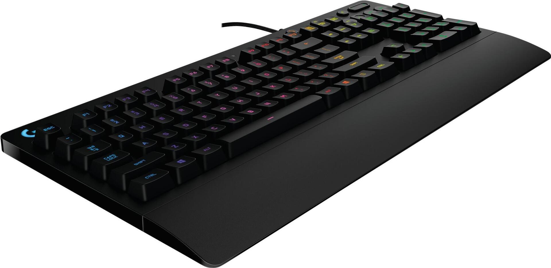 Купить Logitech Prodigy G213 - Tastatur - hintergrundbeleuchtet - USB - Italienisch - Schwarz (920-009439) в магазине wardena.ru