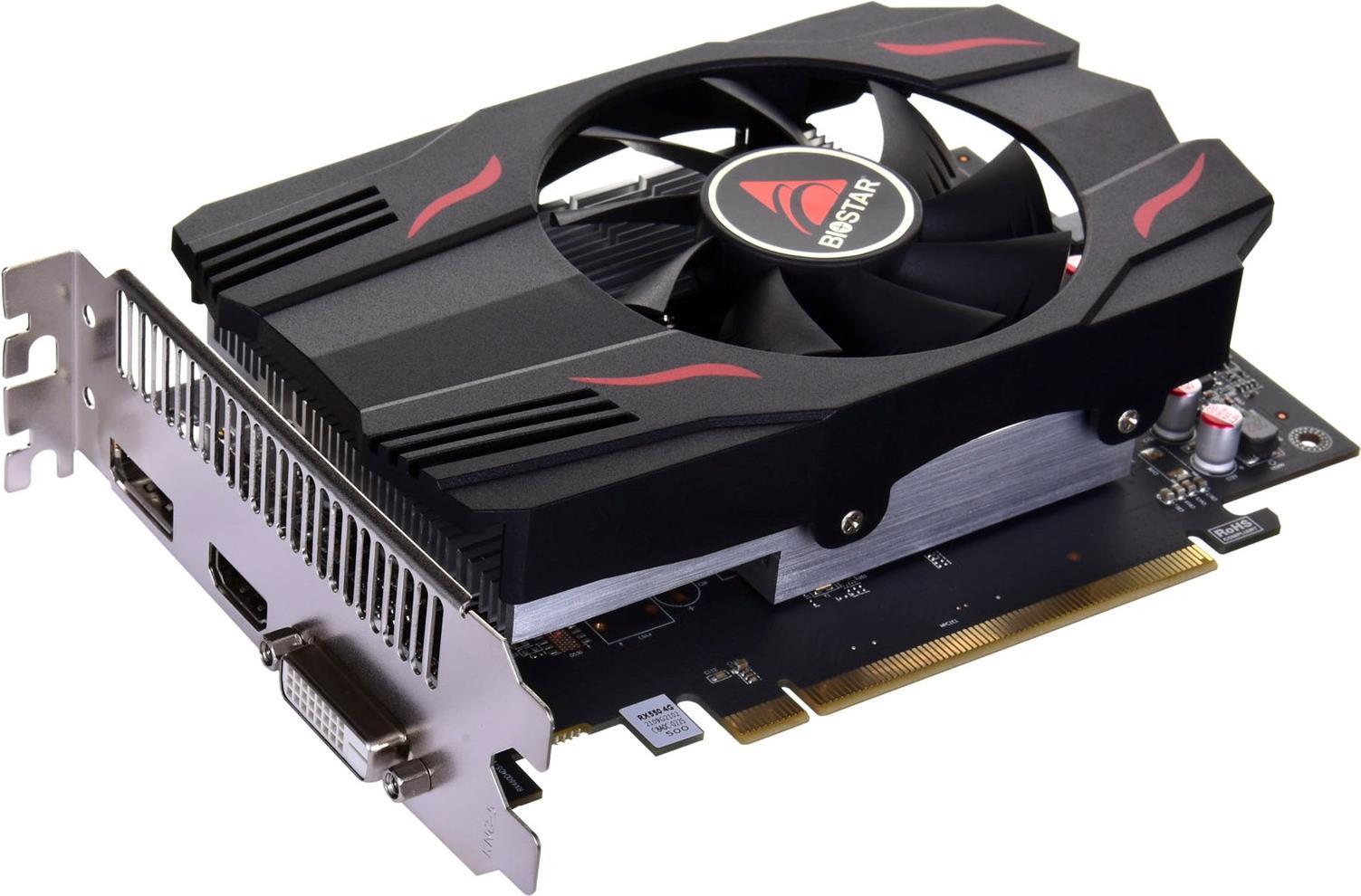 Купить Biostar VA5505RF41 - Grafikkarten - Radeon RX 550 - 4 GB GDDR5 - PCIe 3.0 x16 - DVI, HDMI, DisplayPort (VA5505RF41-SBHRA-BS2) в магазине wardena.ru