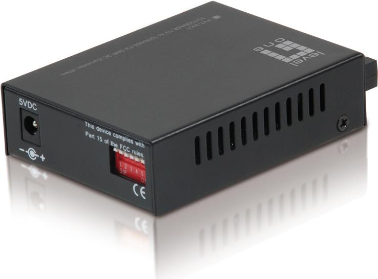 Купить LevelOne FVT-2401 - Medienkonverter - RJ-45 / SC-Einzelmodus - bis zu 40 km - 1310 nm (FVT-2401) в магазине wardena.ru