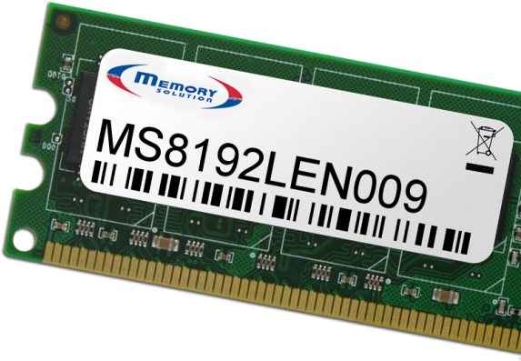Купить Memory Solution MS8192LEN009 8GB Speichermodul (MS8192LEN009) в магазине wardena.ru