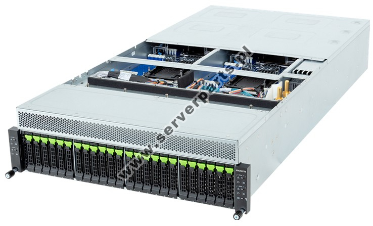 Купить Server Gigabyte H374-A80-AAW1 • 3U SATA • 8x1GbE в магазине wardena.ru