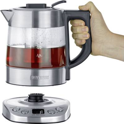 Купить SEVERIN Wasserkocher Deluxe Mini WK 3473 2.200W 1l Glas/Edelstahl (WK 3473) в магазине wardena.ru