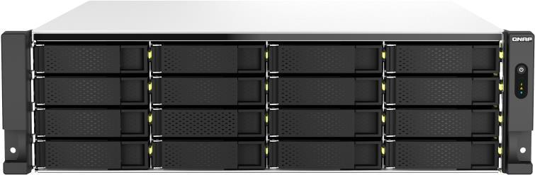 Купить QNAP TS-H2287XU-RP - NAS-Server - 22 Schächte - Rack - einbaufähig - SATA 6Gb/s - RAID 0, 1, 5, 6, 10, 50, JBOD, 60 - RAM 64 GB - 2.5 Gigabit Ethernet / 10 Gigabit Ethernet - iSCSI Support - 3U (TS-H2287XU-RP-E2378-64G) в магазине wardena.ru