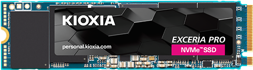 Купить KIOXIA EXCERIA PRO LSE10Z001TG8 - SSD - 1TB - intern - M.2 2280 - PCI Express 4,0 x4 (NVMe) (LSE10Z001TG8) в магазине wardena.ru