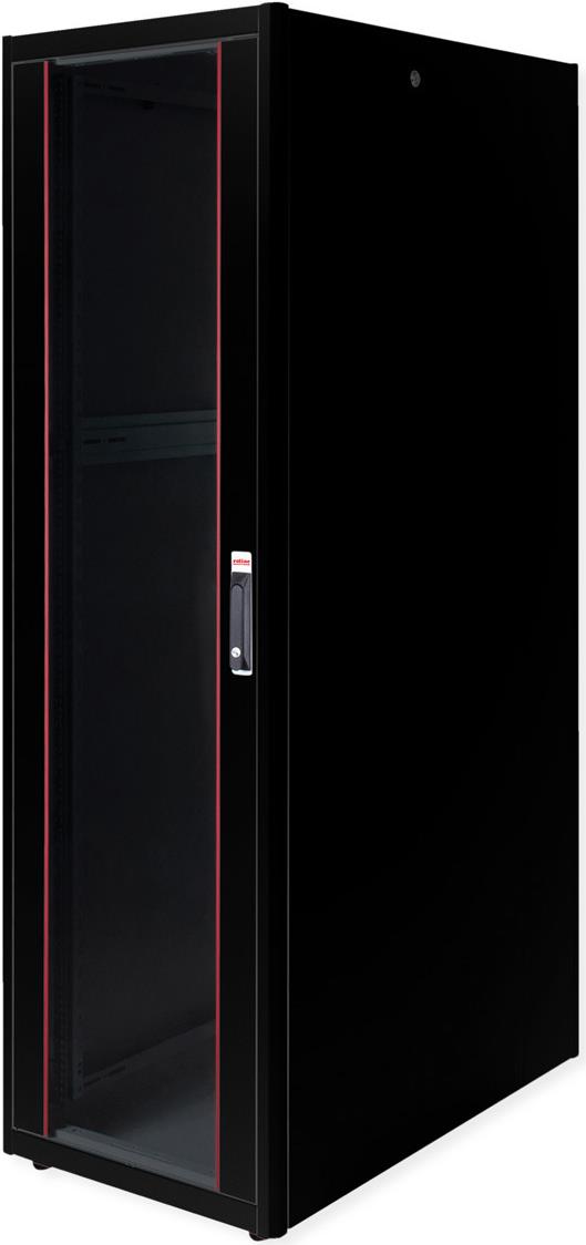 Купить ROLINE 19 Zoll Netzwerkschrank Basic 42 600x1000 BxT Glastür schwarz (26.21.0209) в магазине wardena.ru