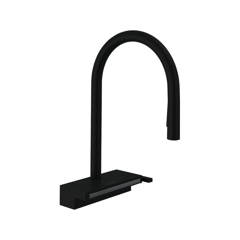 Купить Hansgrohe Aquno Select M81 Смеситель сталь 73831800 в магазине wardena.ru