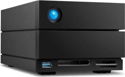 Купить LaCie 2BIG DOCK Disk-Array 32 TB Desktop Schwarz (STLG32000400) в магазине wardena.ru