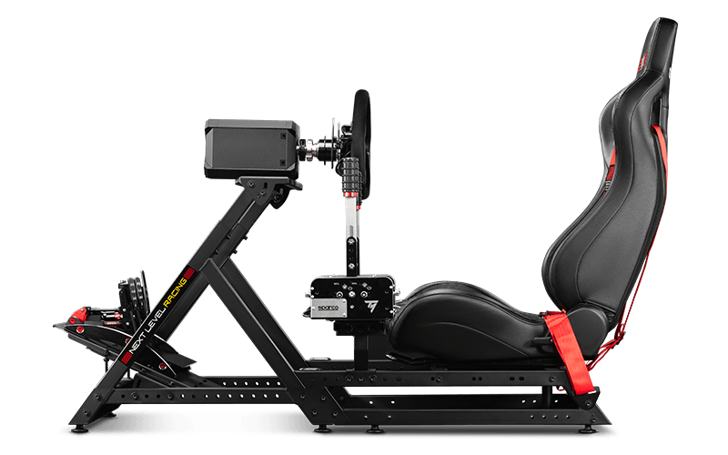 Купить Next Level Racing GTTRACK - Rennsitz - 150 kg - 120 cm - 210 cm - Schwarz - Rot - Gummi (NLR-S009) в магазине wardena.ru
